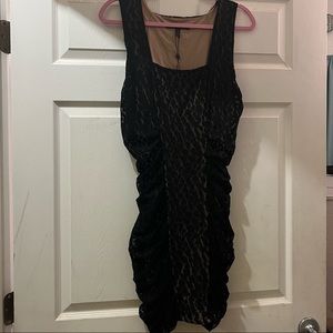 BCBG black mini dress